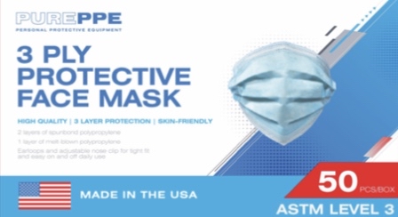 Made in USA Level 3 masks